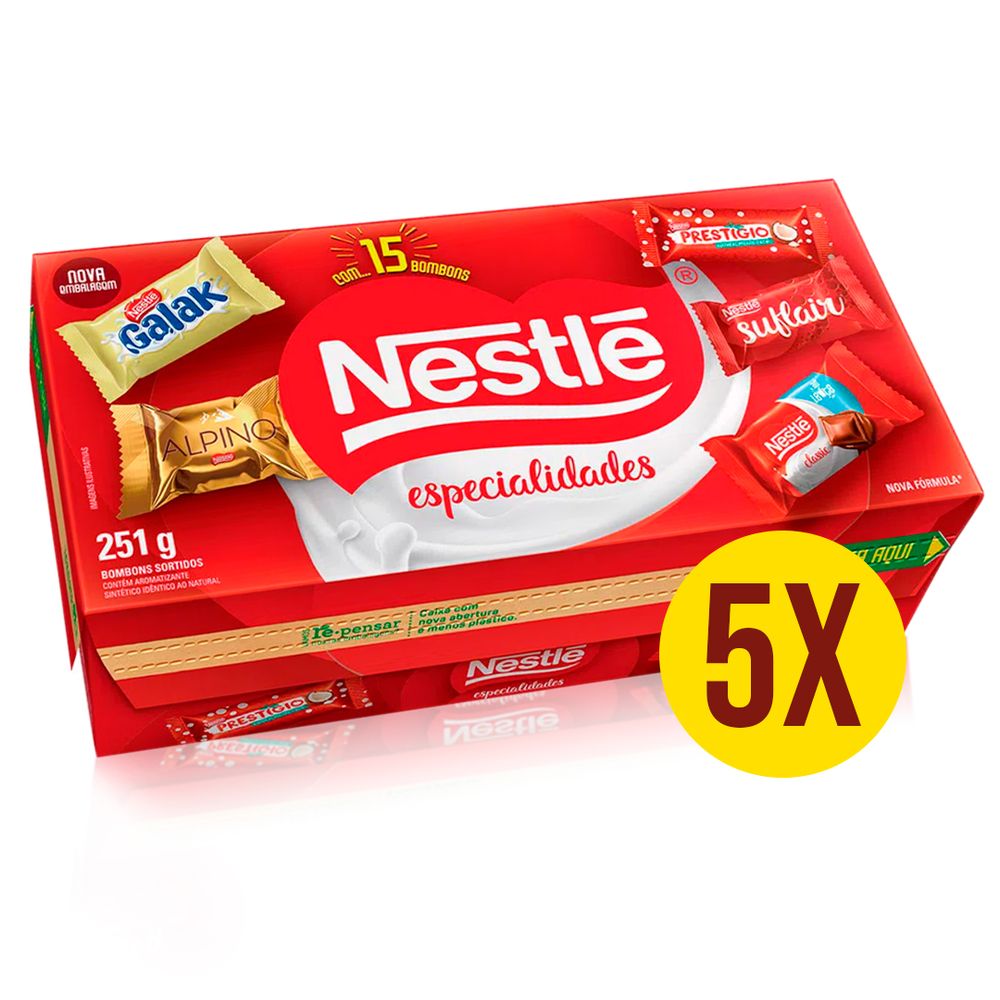 Caixa-de-Bombom-Sortido-251Gr---Nestle Caixa-de-Bombom-Sortido-251Gr---Nestle