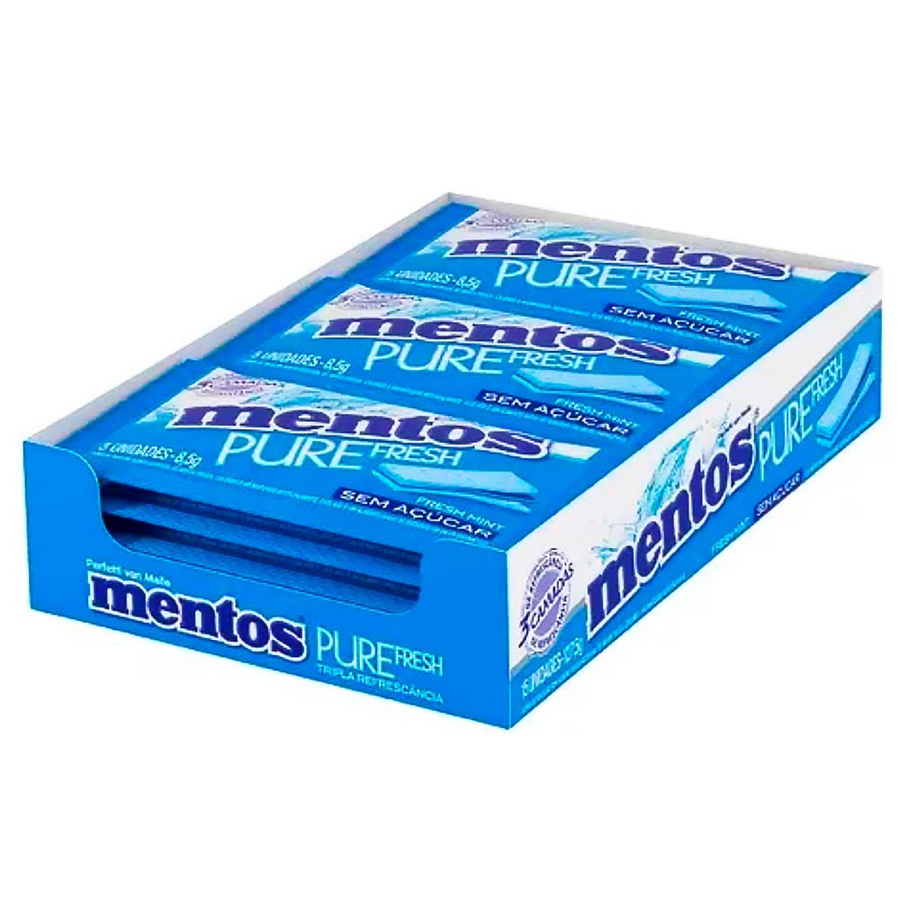 Chiclete-Mentos-Pure-Flesh-Mint-15-unidades Chiclete-Mentos-Pure-Flesh-Mint-15-unidades
