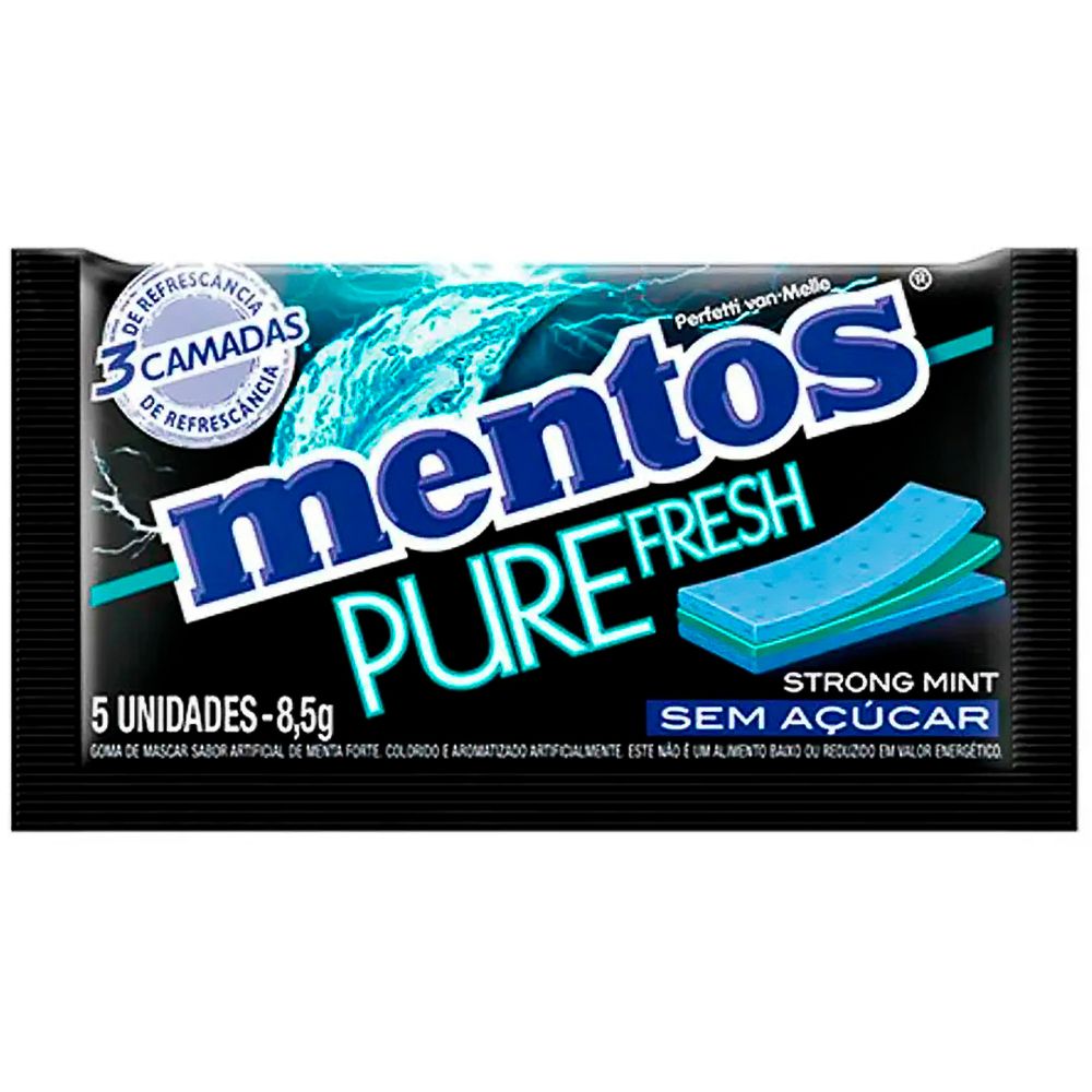 Chiclete-Mentos-Pure-Flesh-Strong-mint-com-15-unidades