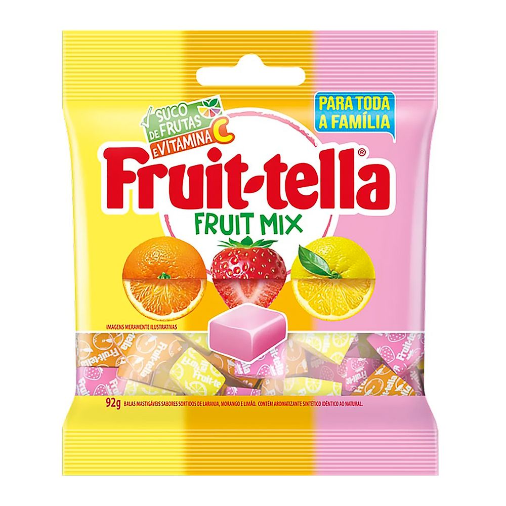 Drops-Fruitella-Bag-Mastigavel-Fruit-Mix-92gr Drops-Fruitella-Bag-Mastigavel-Fruit-Mix-92gr