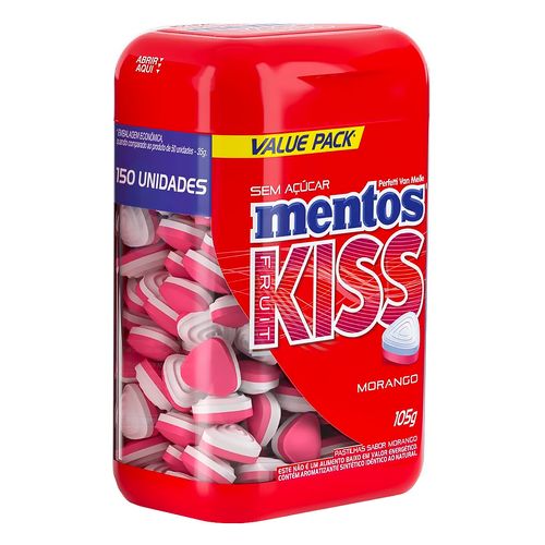 Drops-Mentos-Kiss-morango-105gr