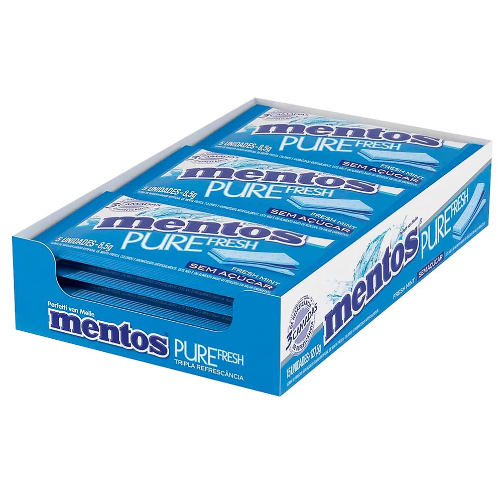 Chiclete-Mentos-Pure-FREHSMINT-com-15-unidades Chiclete-Mentos-Pure-FREHSMINT-com-15-unidades