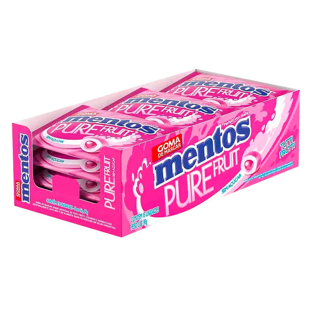 Chiclete-Mentos-Pure-Fruit-TUTTI-FRUTTI-com-15-unidades