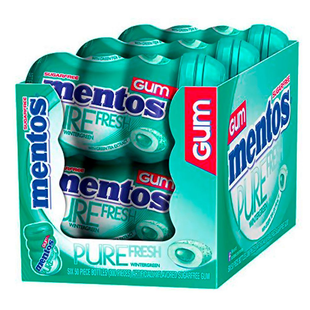 Drops-goma-Mentos-pure-fresh-Wintergreen-BIG-com-6-unidades Drops-goma-Mentos-pure-fresh-Wintergreen-BIG-com-6-unidades