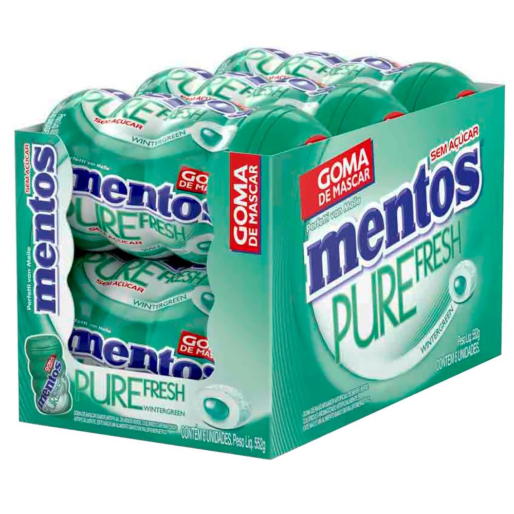 Drops-goma-Mentos-pure-fresh-Wintergreen-BIG-com-6-unidades
