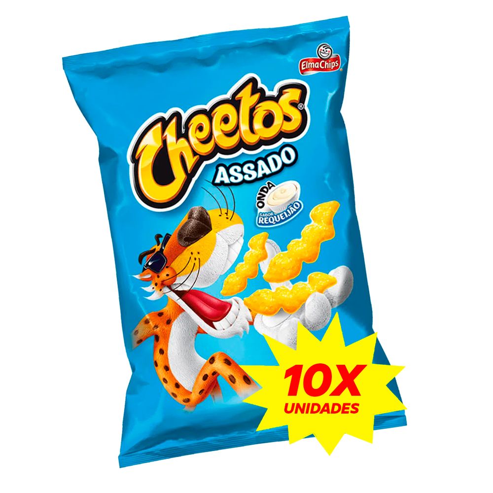 Kit-Salgadinho-Cheetos--Sabor-Requeijao---10-unidades-de-45g Kit-Salgadinho-Cheetos--Sabor-Requeijao---10-unidades-de-45g