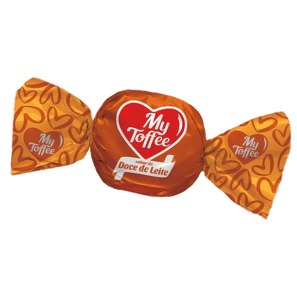 Bala My Toffee sabor Doce de Leite 90g - Riclan - supernova