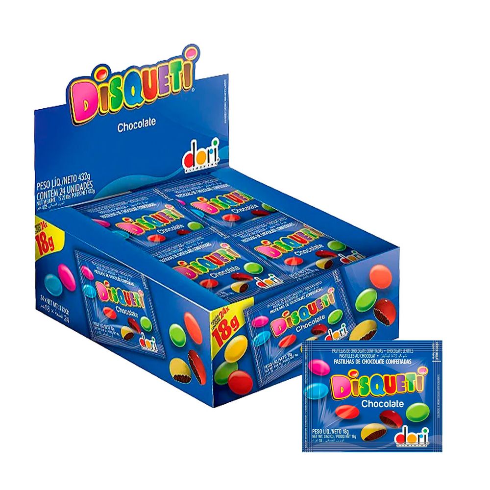 CHOCOLATE-DISQUETI-C-24-UN-3 CHOCOLATE-DISQUETI-C-24-UN-3