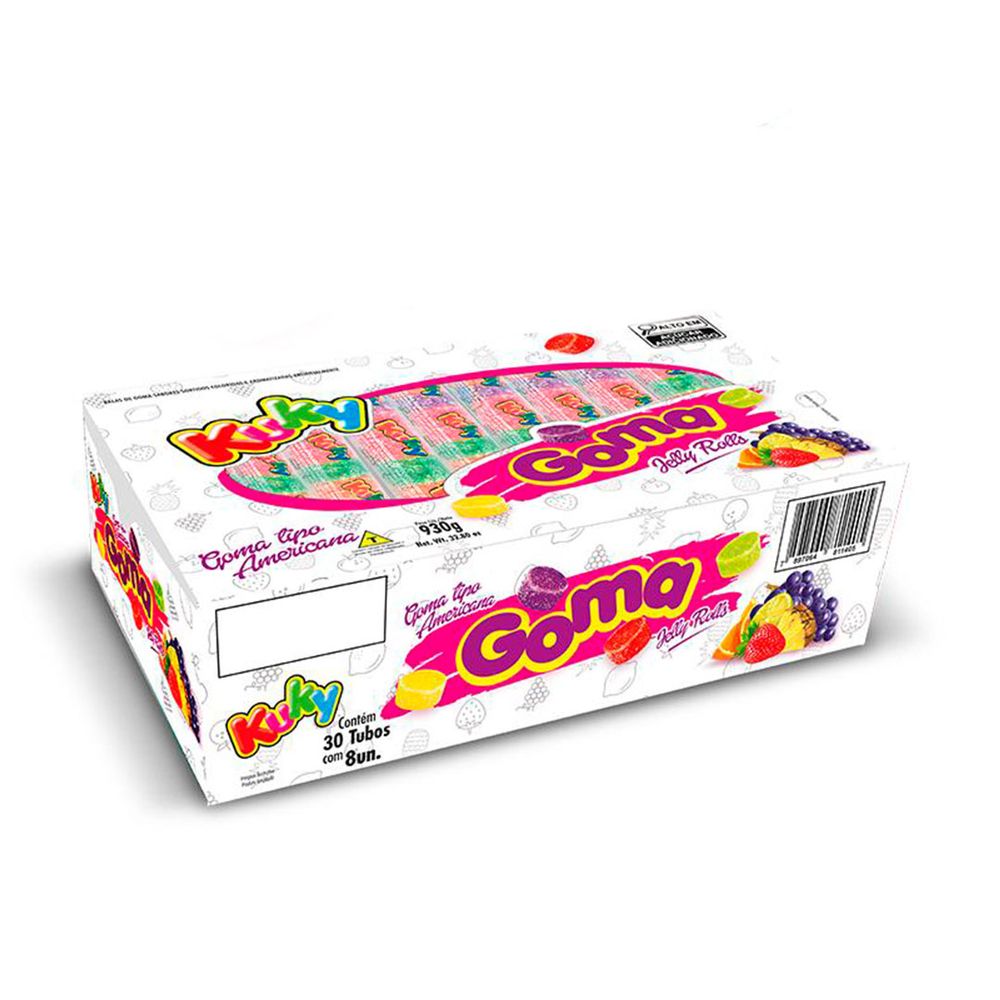 GOMA-TUBO-KUKY-FRUTAS-C30-1 GOMA-TUBO-KUKY-FRUTAS-C30-1