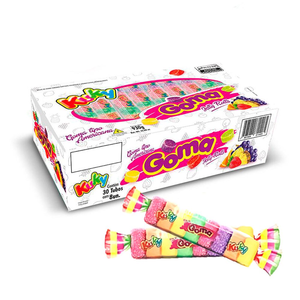 GOMA-TUBO-KUKY-FRUTAS-C30-3 GOMA-TUBO-KUKY-FRUTAS-C30-3