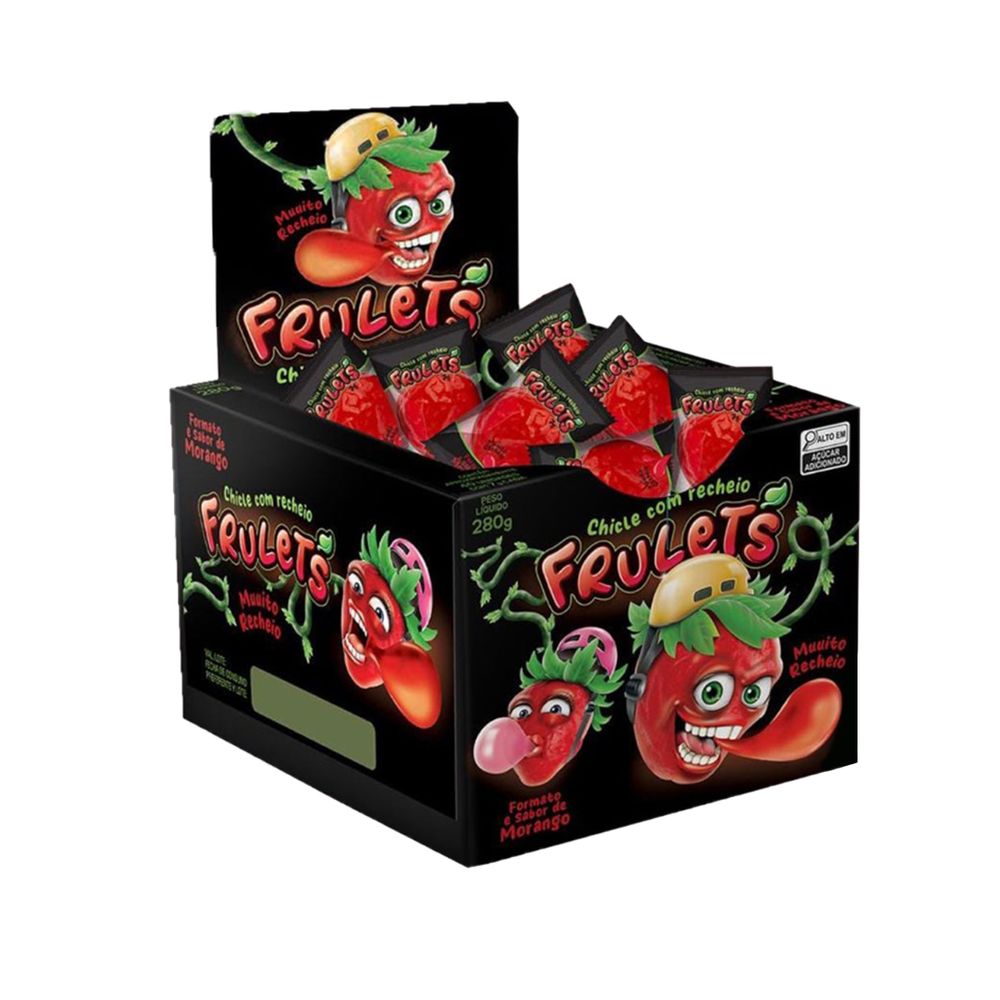 Chiclete-Sukest-Frulets-Morango-c40-1- Chiclete-Sukest-Frulets-Morango-c40-1-