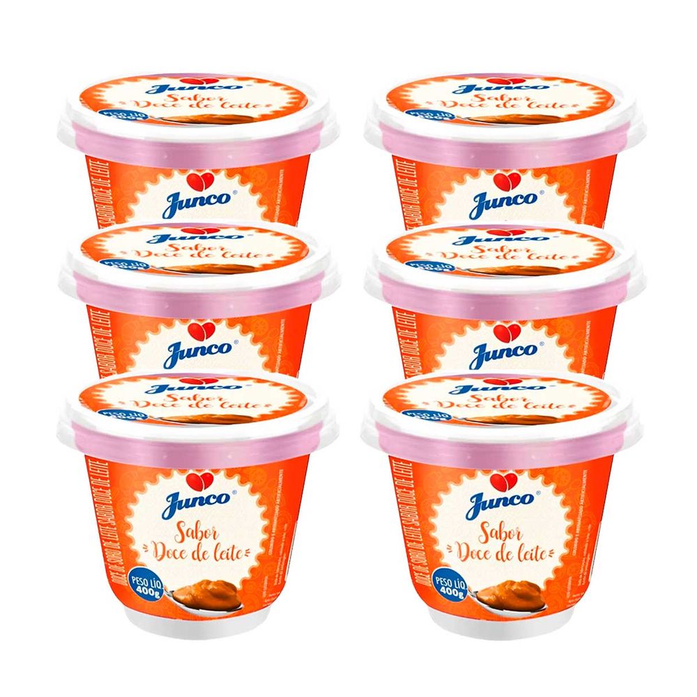 Kit-Doce-de-Leite-Junco-com-6-Unidades-de-400g-1- Kit-Doce-de-Leite-Junco-com-6-Unidades-de-400g-1-