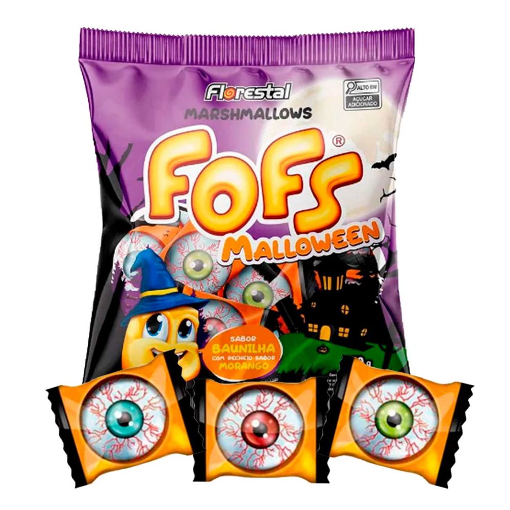 Marshmallow-Fofs-Malloween-250g---Florestal-3- Marshmallow-Fofs-Malloween-250g---Florestal-3-