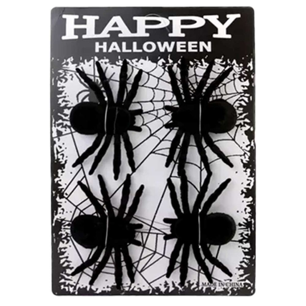 Halloween-Aranha-de-Plastico-11x65-cm-com-4-unidades-1- Halloween-Aranha-de-Plastico-11x65-cm-com-4-unidades-1-
