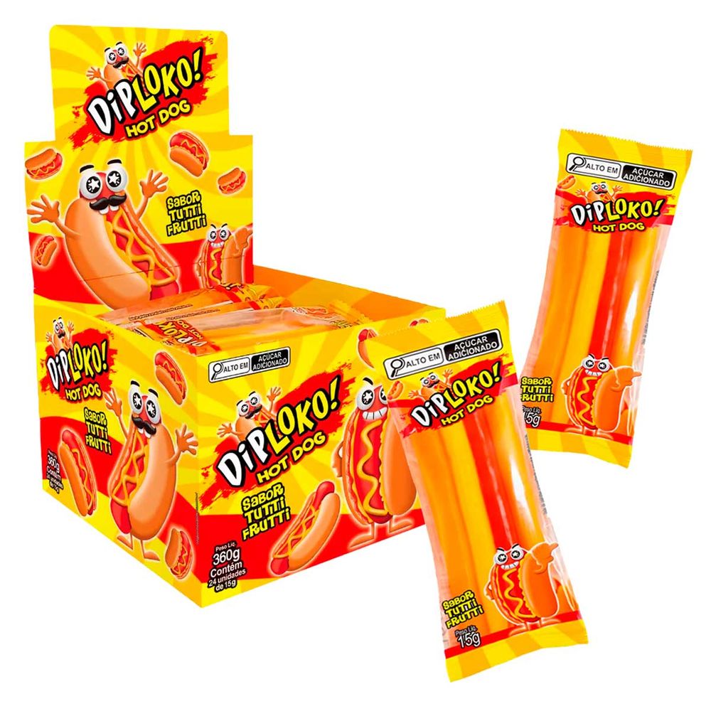 Bala-de-Gelatina-Diploko-Hot-Dog-24x15g-3- Bala-de-Gelatina-Diploko-Hot-Dog-24x15g-3-