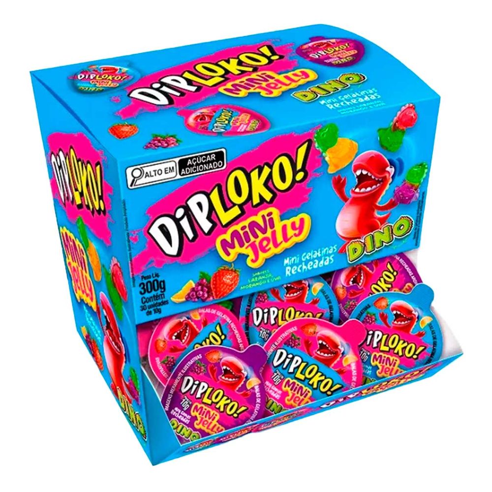 Bala-de-Gelatina-Diploko-Mini-Jelly-Dinossauro-30x10g-1- Bala-de-Gelatina-Diploko-Mini-Jelly-Dinossauro-30x10g-1-