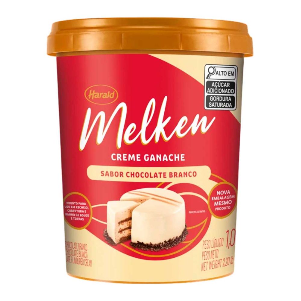 Creme-Ganache-sabor-Chocolate-Branco-Melken-1Kg---Harald-1- Creme-Ganache-sabor-Chocolate-Branco-Melken-1Kg---Harald-1-