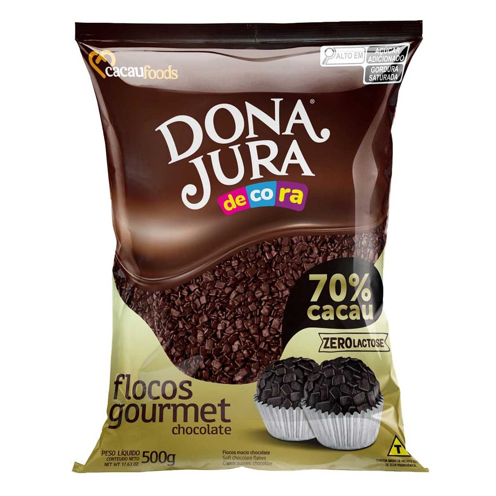 Flocos-Dona-Jura-Gourmet-70--Cacau-500g-1- Flocos-Dona-Jura-Gourmet-70--Cacau-500g-1-