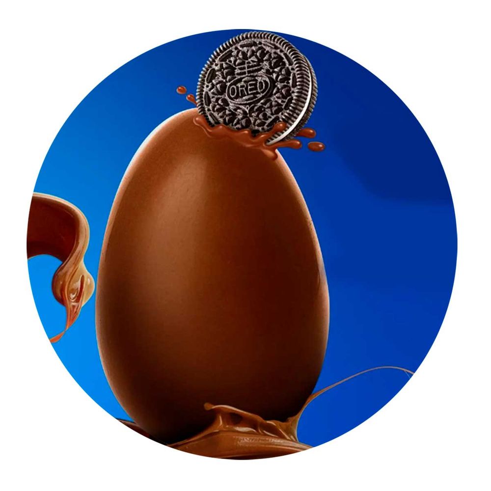 Ovo de Páscoa Lacta Oreo 239g - supernova