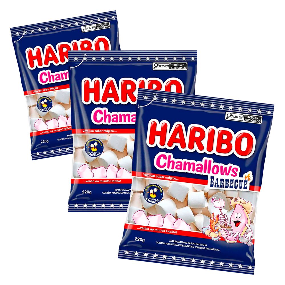 Kit-3-Marshmallows-Haribo-Barbecue-220g-2 Kit-3-Marshmallows-Haribo-Barbecue-220g-2