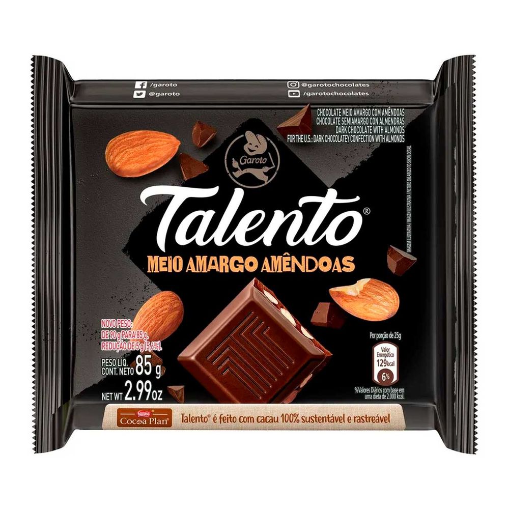 Chocolate-Talento-Meio-Amargo-85g-1- Chocolate-Talento-Meio-Amargo-85g-1-