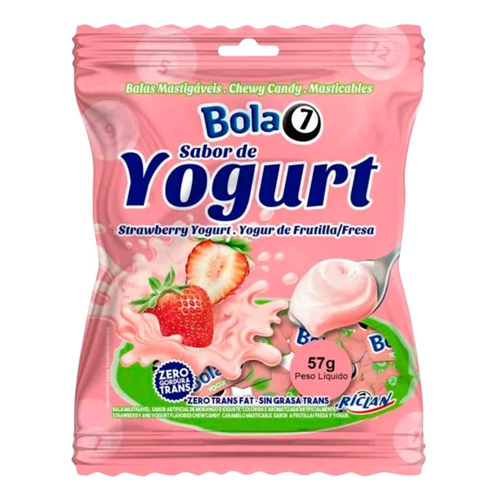 Bala-Mastigavel-Bola-7-Yogurt-57g-Riclan-1- Bala-Mastigavel-Bola-7-Yogurt-57g-Riclan-1-