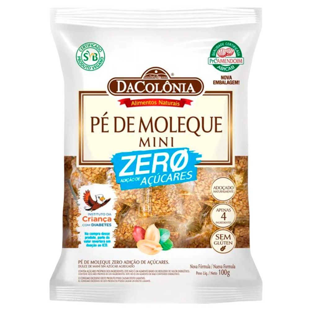 Doce-Pe-de-Moleque-Mini-Zero-100g---Dacolonia-1- Doce-Pe-de-Moleque-Mini-Zero-100g---Dacolonia-1-