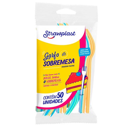 Garfo-Descartavel-Sobremesa-Candy-Mista-c50---Strawplast-1-