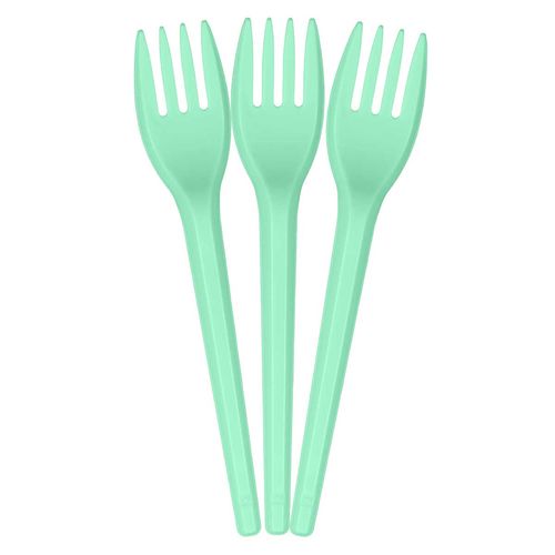 Garfo-Descartavel-Sobremesa-Verde-Candy-c50---Strawplast-2-