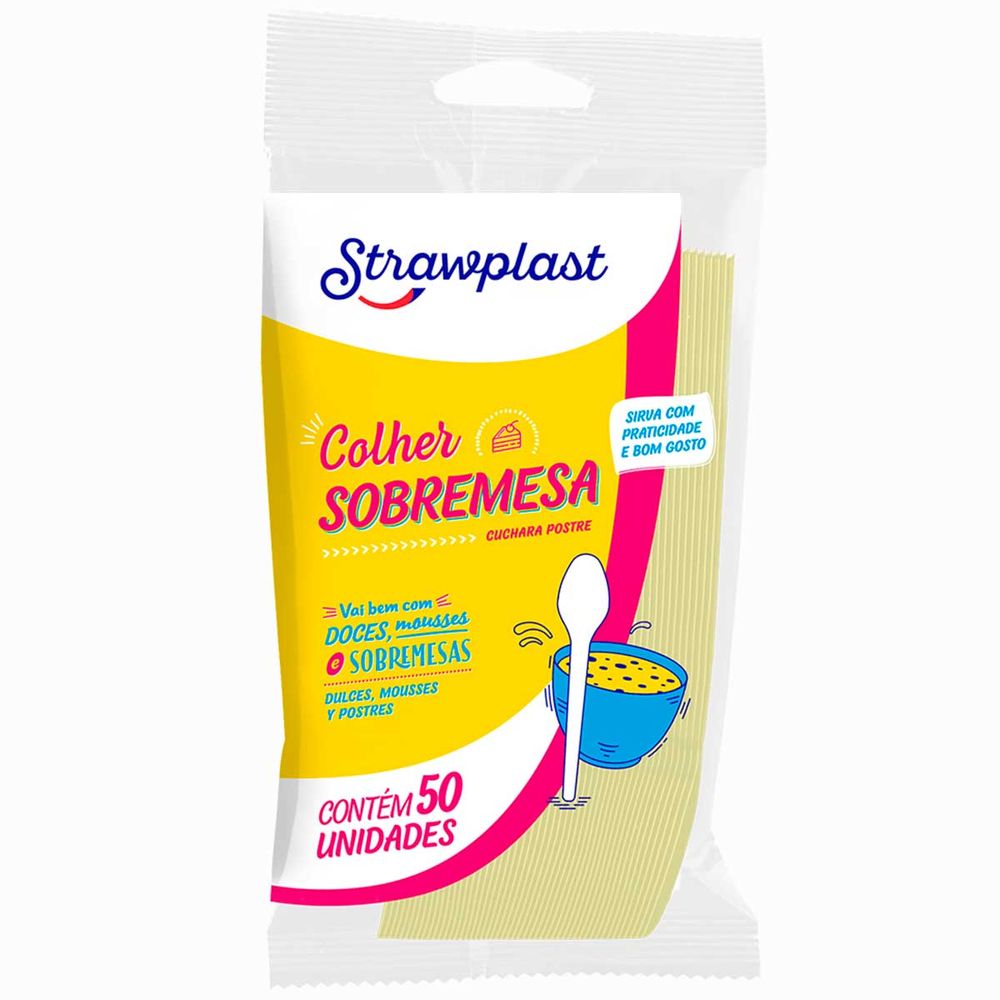 Colher-Descartavel-Sobremesa-Amarelo-Candy-c50---Strawplast-1- Colher-Descartavel-Sobremesa-Amarelo-Candy-c50---Strawplast-1-