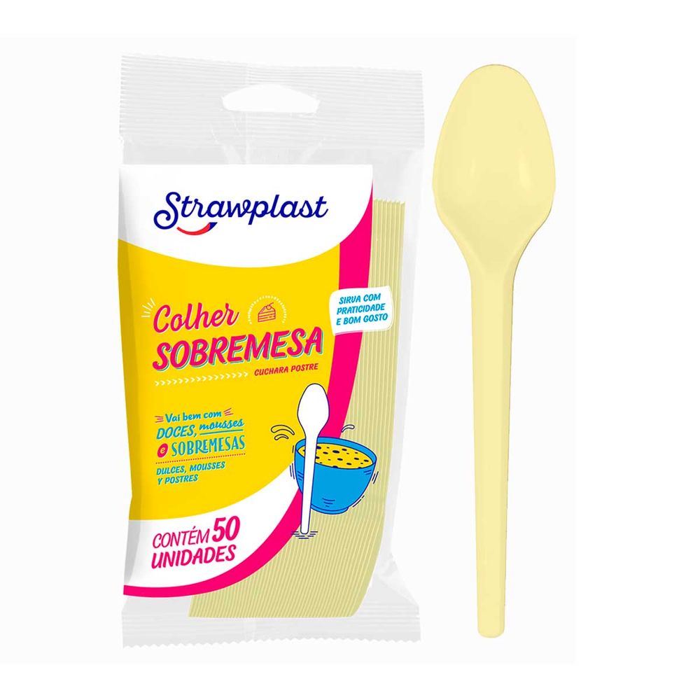 Colher-Descartavel-Sobremesa-Amarelo-Candy-c50---Strawplast-3- Colher-Descartavel-Sobremesa-Amarelo-Candy-c50---Strawplast-3-