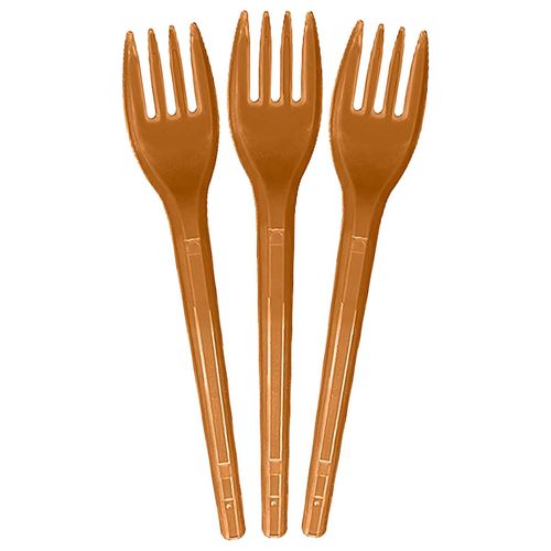 Garfo-Descartavel-Sobremesa-Dourado-c50---Strawplast-2-