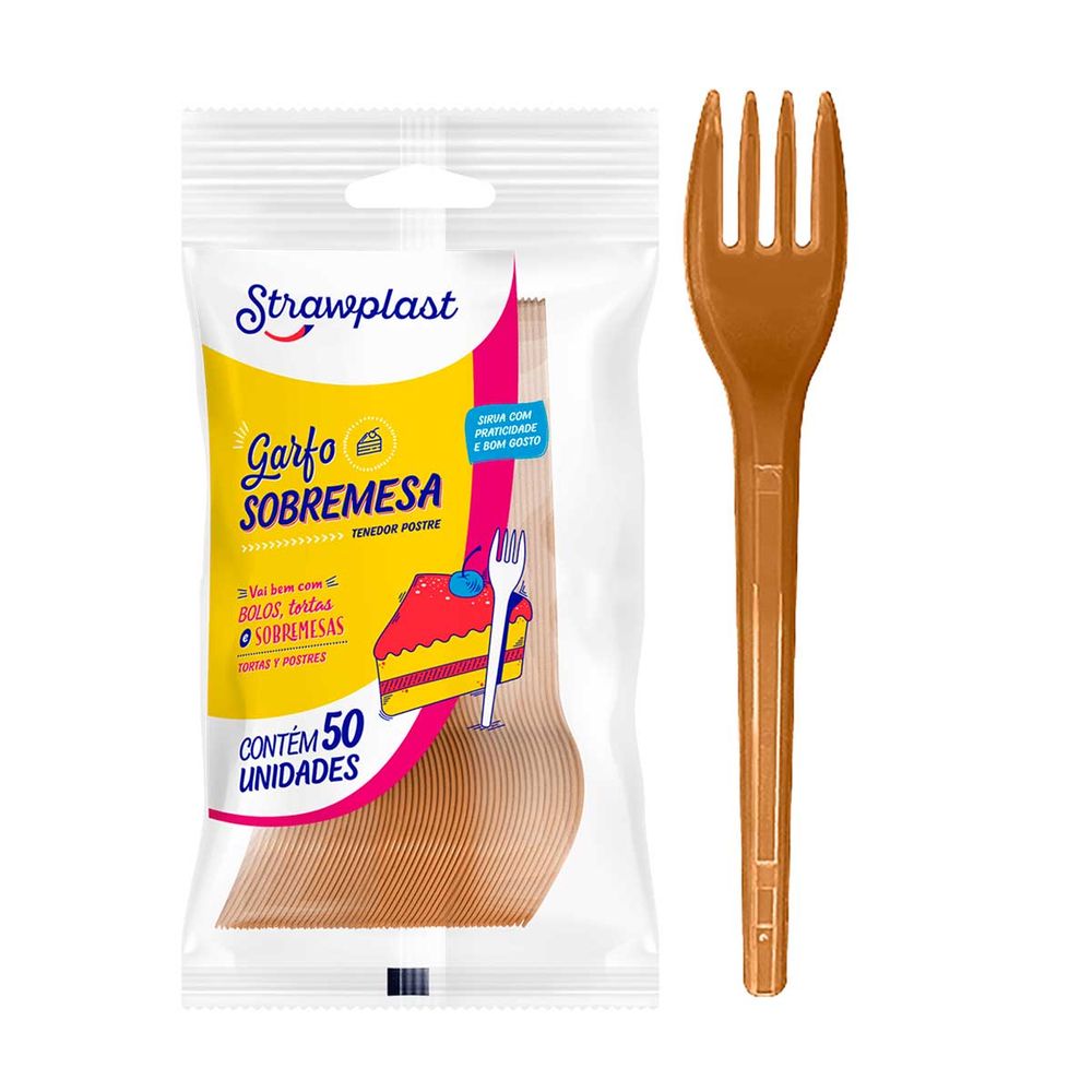 Garfo-Descartavel-Sobremesa-Dourado-c50---Strawplast-3- Garfo-Descartavel-Sobremesa-Dourado-c50---Strawplast-3-