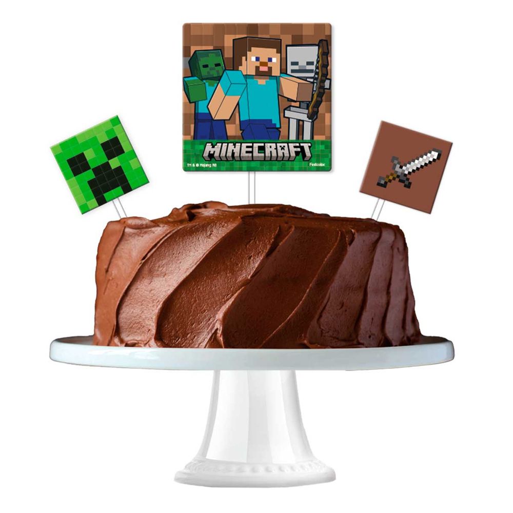 Kit-Topo-de-Bolo-Minecraft---Festcolor-2- Kit-Topo-de-Bolo-Minecraft---Festcolor-2-