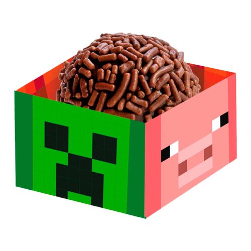 Porta-Forminha-Minecraft-com-40-Unidades---Festcolor-1-