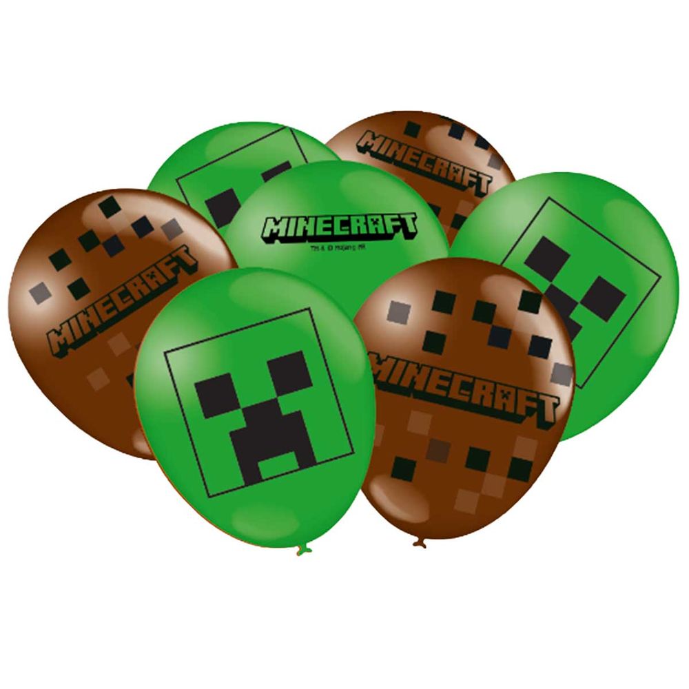 Balao-Minecraft-com-25-unidades---Festcolor-1- Balao-Minecraft-com-25-unidades---Festcolor-1-