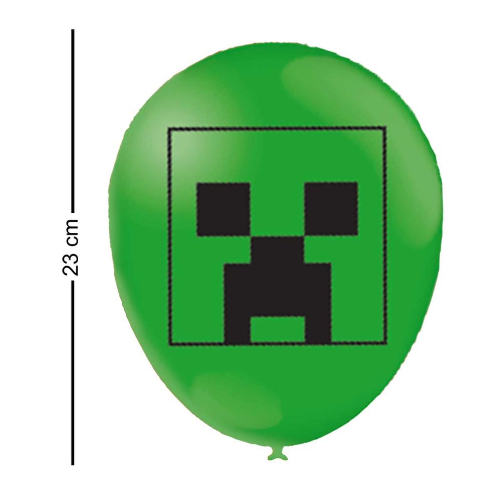 Balao-Minecraft-com-25-unidades---Festcolor-2- Balao-Minecraft-com-25-unidades---Festcolor-2-