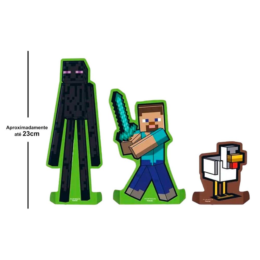 Decoracao-de-Mesa-Minecraft-com-8-Unidades---Festcolor-3- Decoracao-de-Mesa-Minecraft-com-8-Unidades---Festcolor-3-