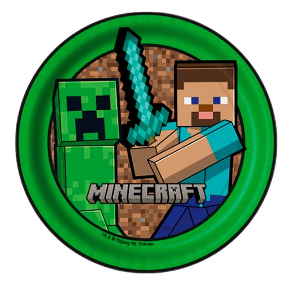 Prato-Minecraft-com-8-Unidades---Festcolor-1- Prato-Minecraft-com-8-Unidades---Festcolor-1-