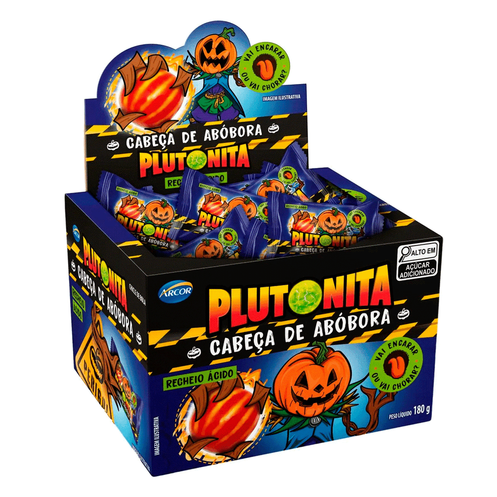 Chiclete-Plutonita-Cabeca-de-Abobora-c40-unid.---Arcor-1- Chiclete-Plutonita-Cabeca-de-Abobora-c40-unid.---Arcor-1-