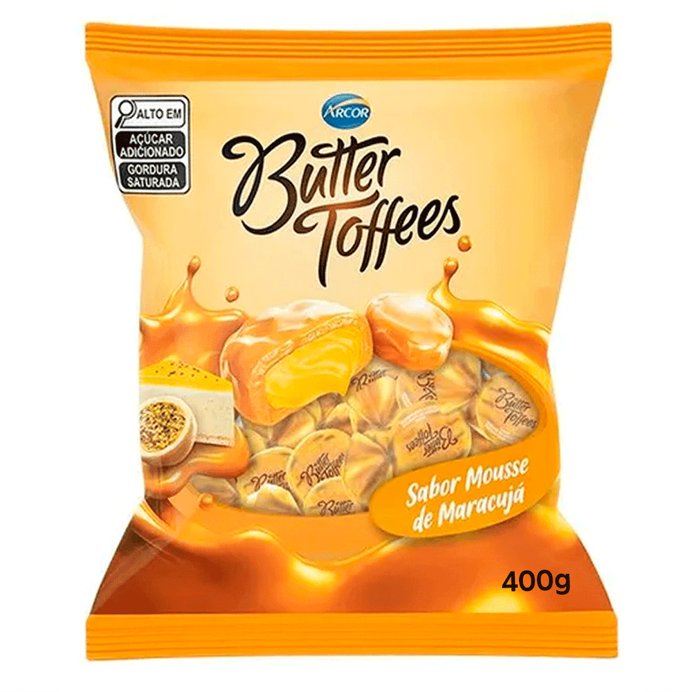 Bala-Butter-Toffees-Maracuja-400g---Arcor-1- Bala-Butter-Toffees-Maracuja-400g---Arcor-1-