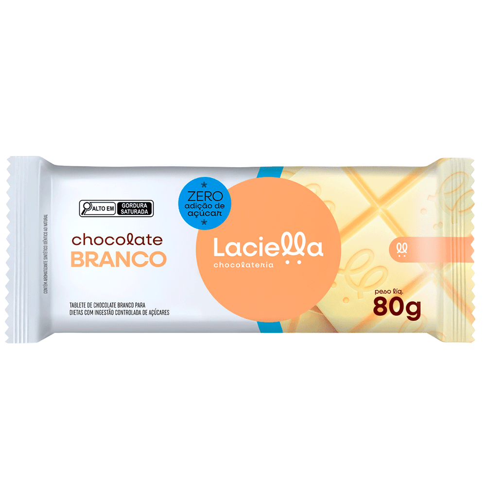 Tablete-de-Chocolate-Branco-Zero-Acucar-80g---Laciella-1- Tablete-de-Chocolate-Branco-Zero-Acucar-80g---Laciella-1-