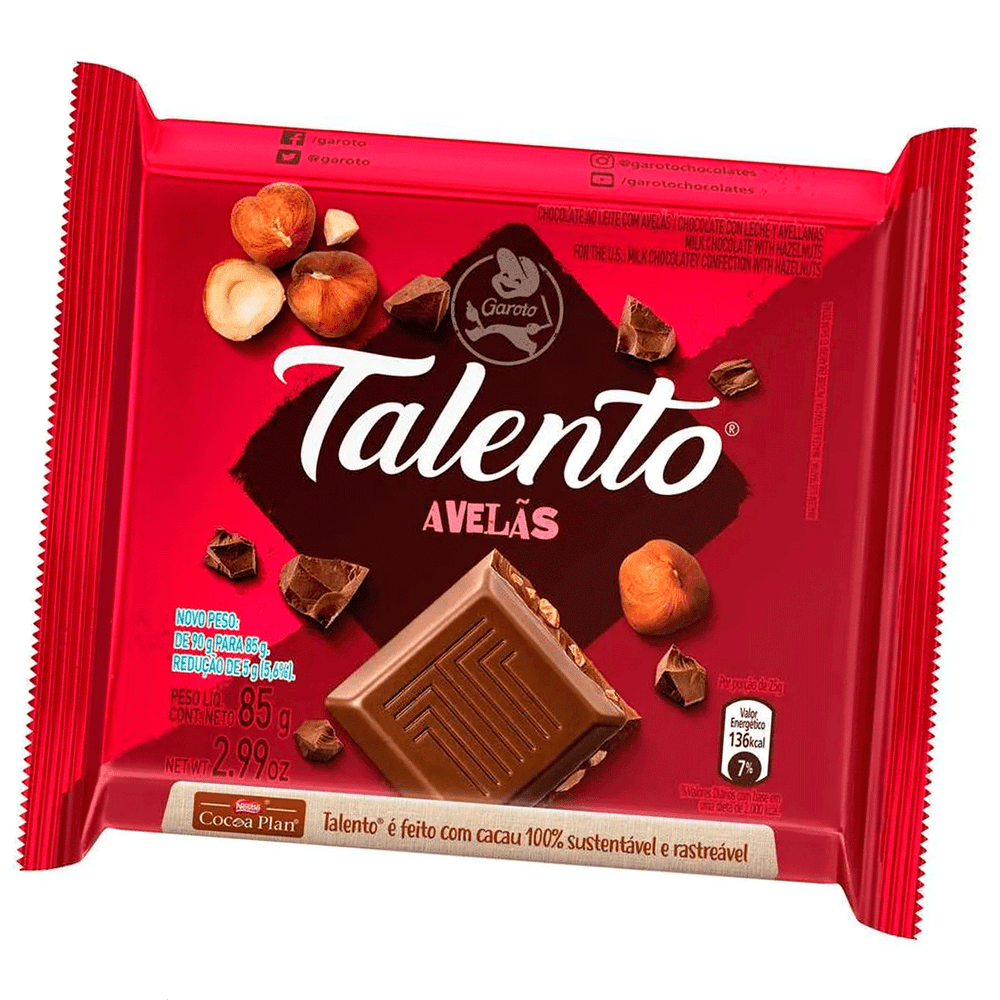 Tablete-Chocolate-ao-Leite-com-Avela-85g-Talento---Garoto-2-