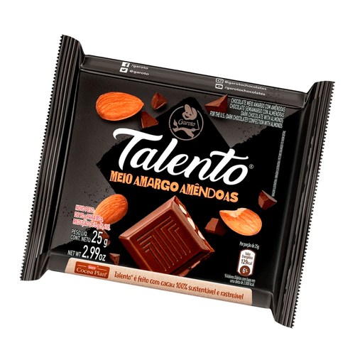 Tablete-Mini-Chocolate-Meio-Amargo-Amendoas-25g-Talento---Garoto-2-