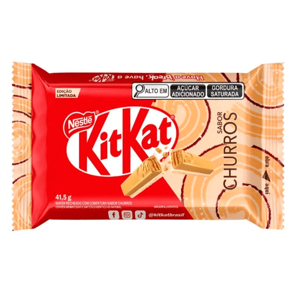 Tablete-Chocolate-Kit-Kat-Churros-415g---Nestle-1- Tablete-Chocolate-Kit-Kat-Churros-415g---Nestle-1-