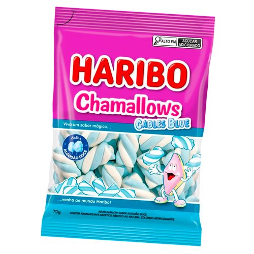 Marshmallow-Chamallows-Cables-Blue-70g---Haribo-2-