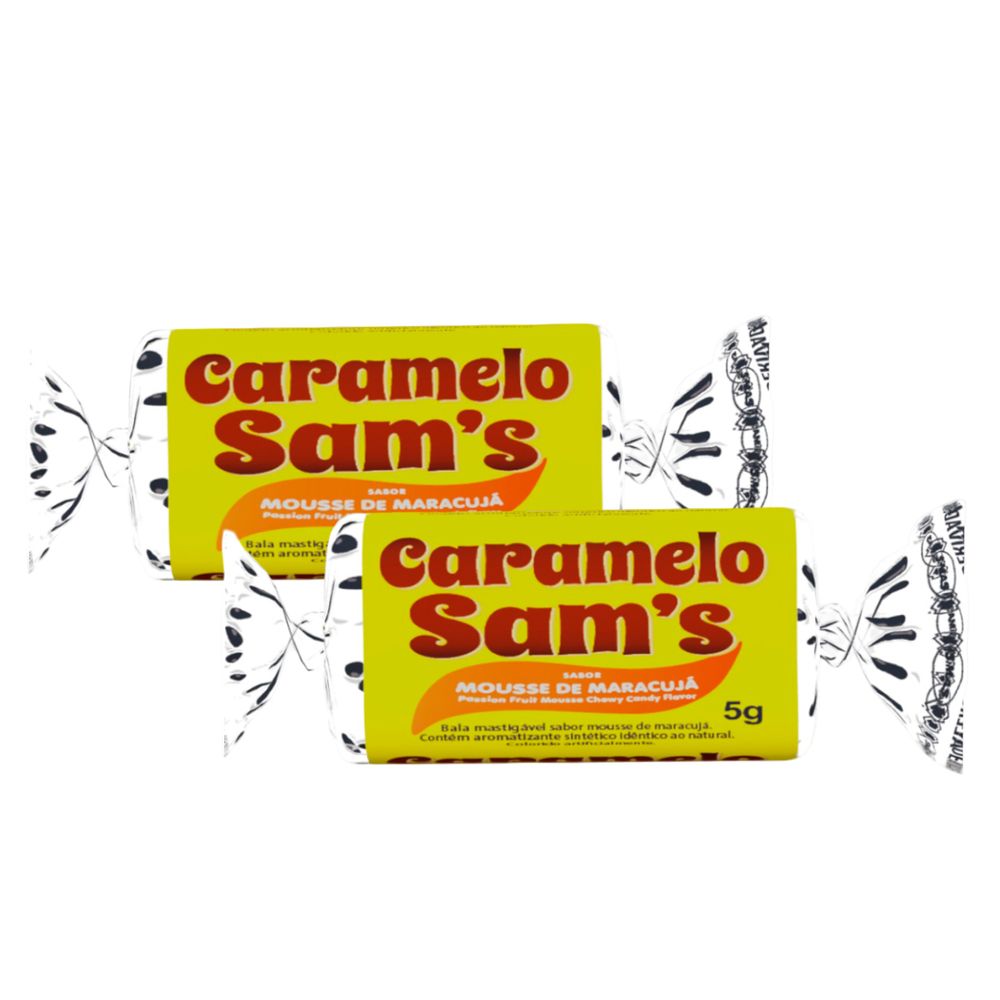 Bala-Mastigavel-Caramelo-Sams-Sabor-Mousse-de-Maracuja-400g---Simas-2-