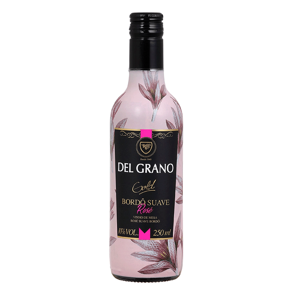 Vinho-Rose-Del-Grano-Gold-Bordo-Suave Vinho-Rose-Del-Grano-Gold-Bordo-Suave