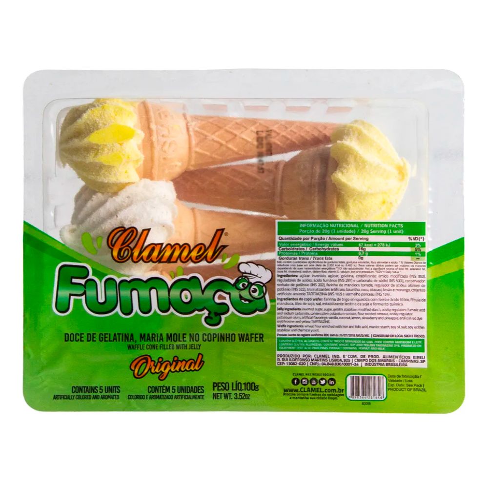 Doce-Clamel-Baby-Fumaca-5-unidades-de-100g-1- Doce-Clamel-Baby-Fumaca-5-unidades-de-100g-1-