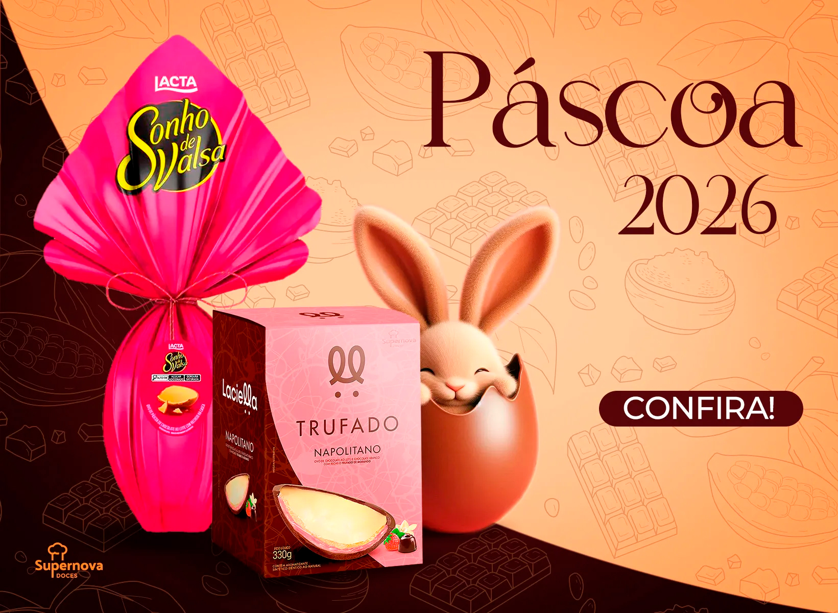 ovo de páscoa 09/04/24